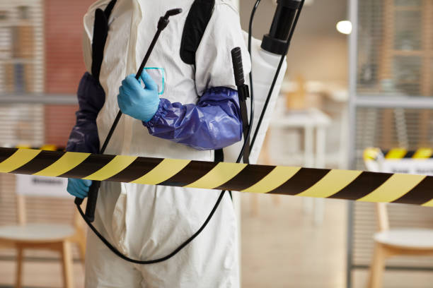 Professional Biohazard Cleanup technician working in Rising Sun, MD